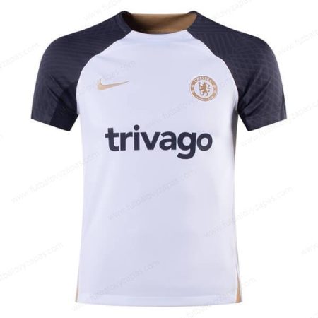 Futbalové tričko Chelsea Pre Match Training Futbalové košele – Biela