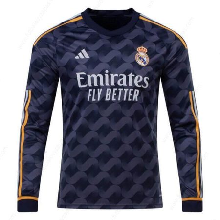 Futbalové tričko Real Madrid Tretia Long Sleeve Futbalové košele 23/24