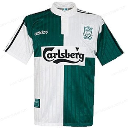 Futbalové tričko Retro Liverpool Vonkajšia Futbalové košele 95/96