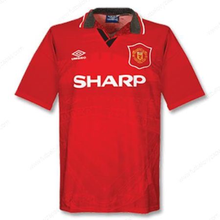Futbalové tričko Retro Manchester United Domáca Futbalové košele 94/96